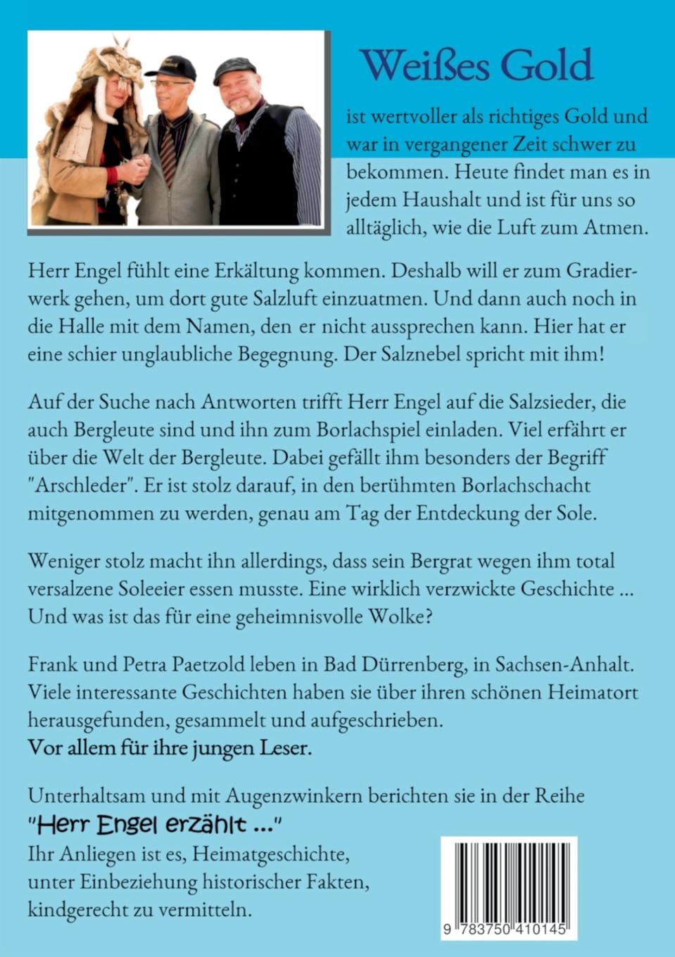 Rückseite: 9783750410145 | Weißes Gold | Frank &amp; Petra Paetzold | Taschenbuch | Paperback | 2019
