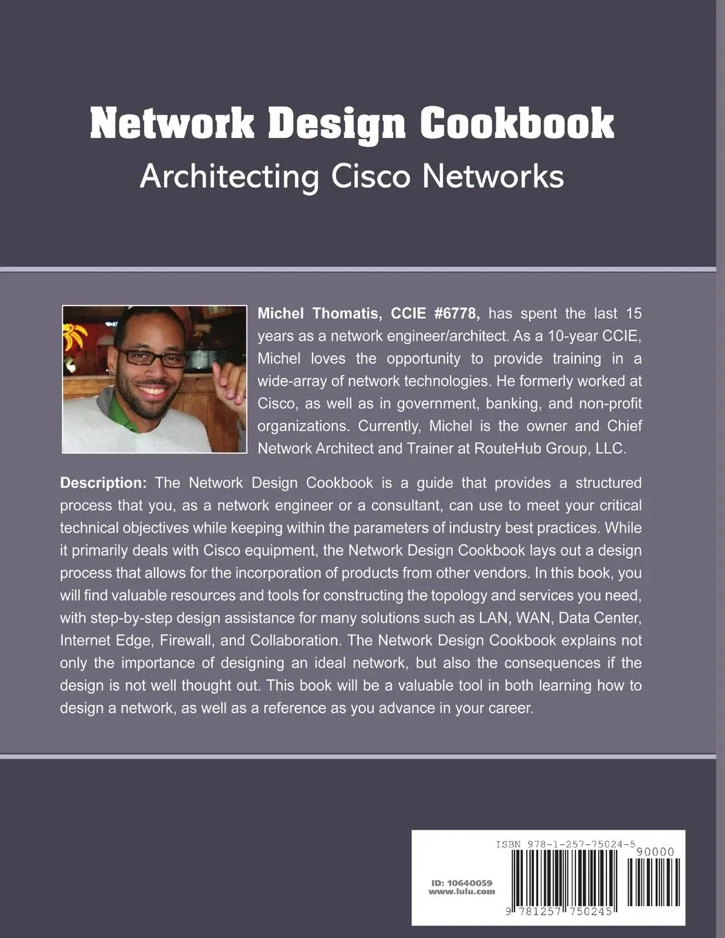Rückseite: 9781257750245 | Network Design Cookbook | Architecting Cisco Networks | Ccie Thomatis