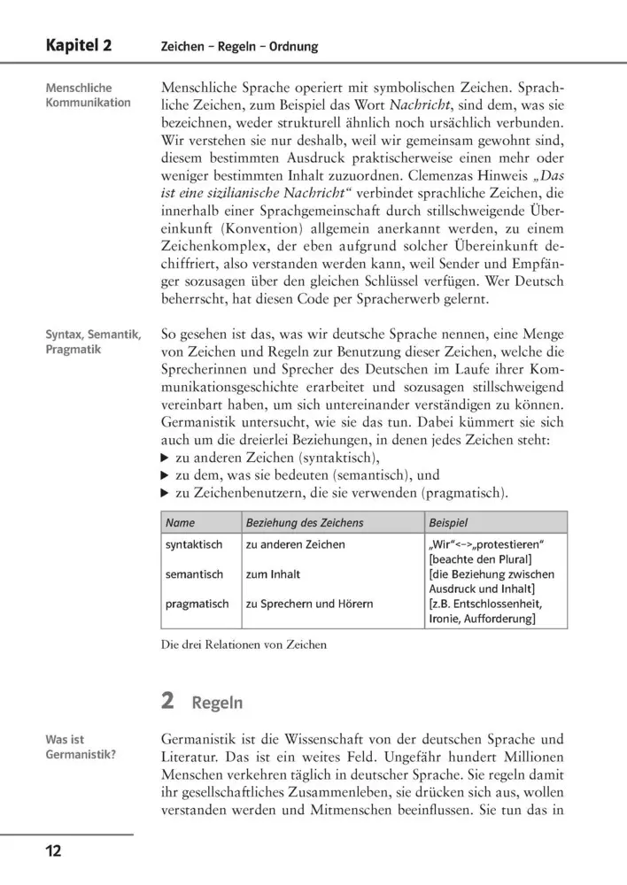 Bild: 9783129390245 | Uni Wissen Orientierungskurs Germanistik | Sicher im Studium | Buch