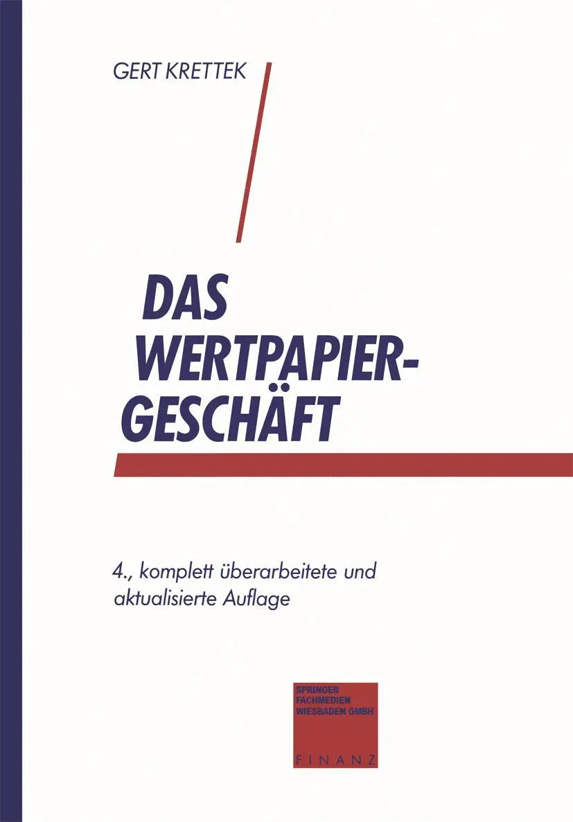 Cover: 9783409490245 | Das Wertpapiergeschäft | Basiswissen für Auszubildende und Einsteiger