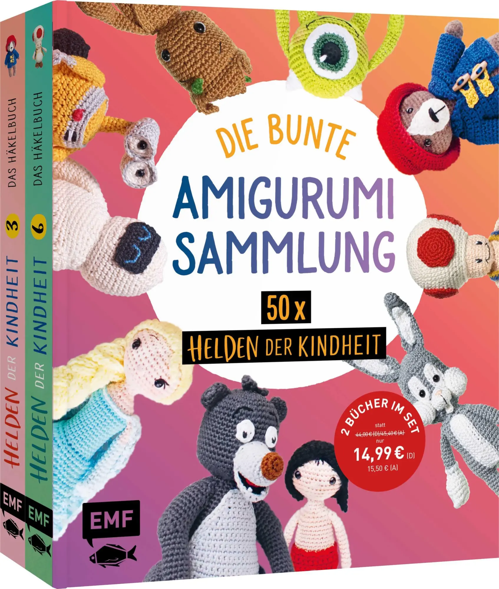 Cover: 9783745930245 | Helden der Kindheit - Die bunte Amigurumi-Sammlung für Disney-Fans