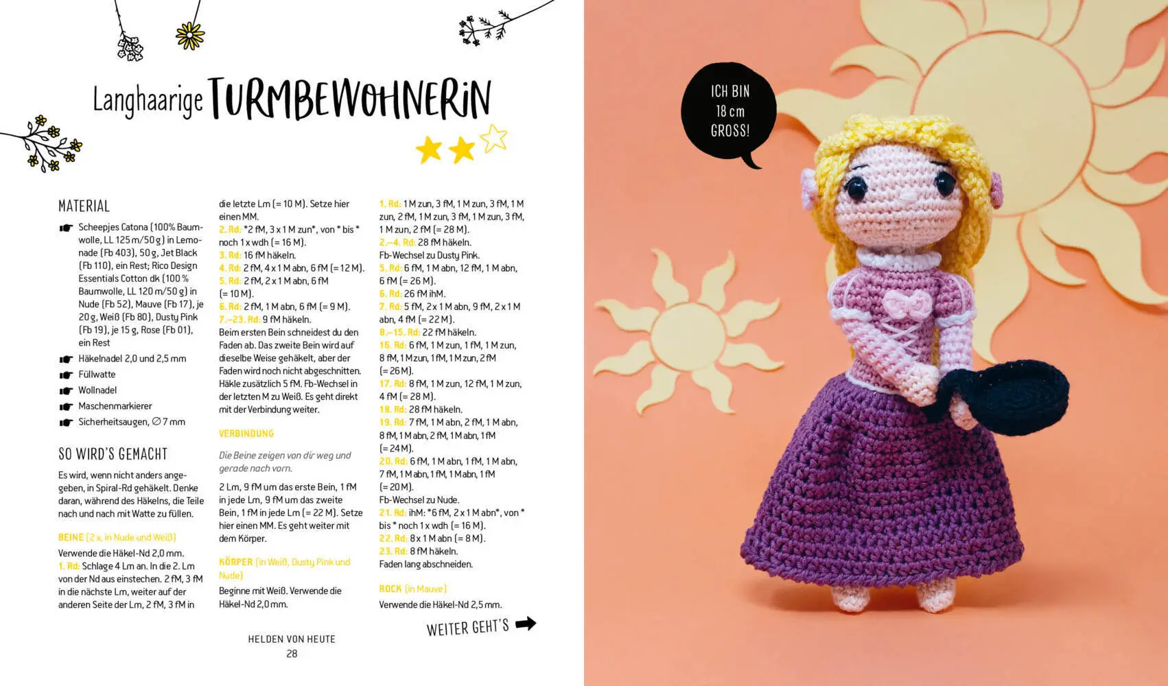 Bild: 9783745930245 | Helden der Kindheit - Die bunte Amigurumi-Sammlung für Disney-Fans