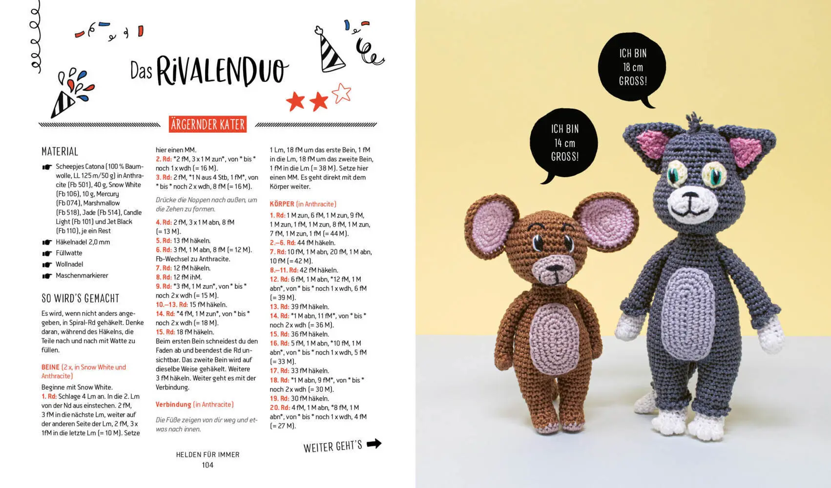 Bild: 9783745930245 | Helden der Kindheit - Die bunte Amigurumi-Sammlung für Disney-Fans