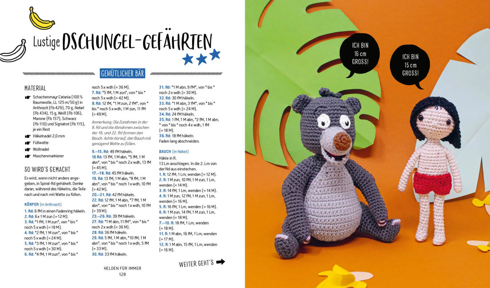Bild: 9783745930245 | Helden der Kindheit - Die bunte Amigurumi-Sammlung für Disney-Fans