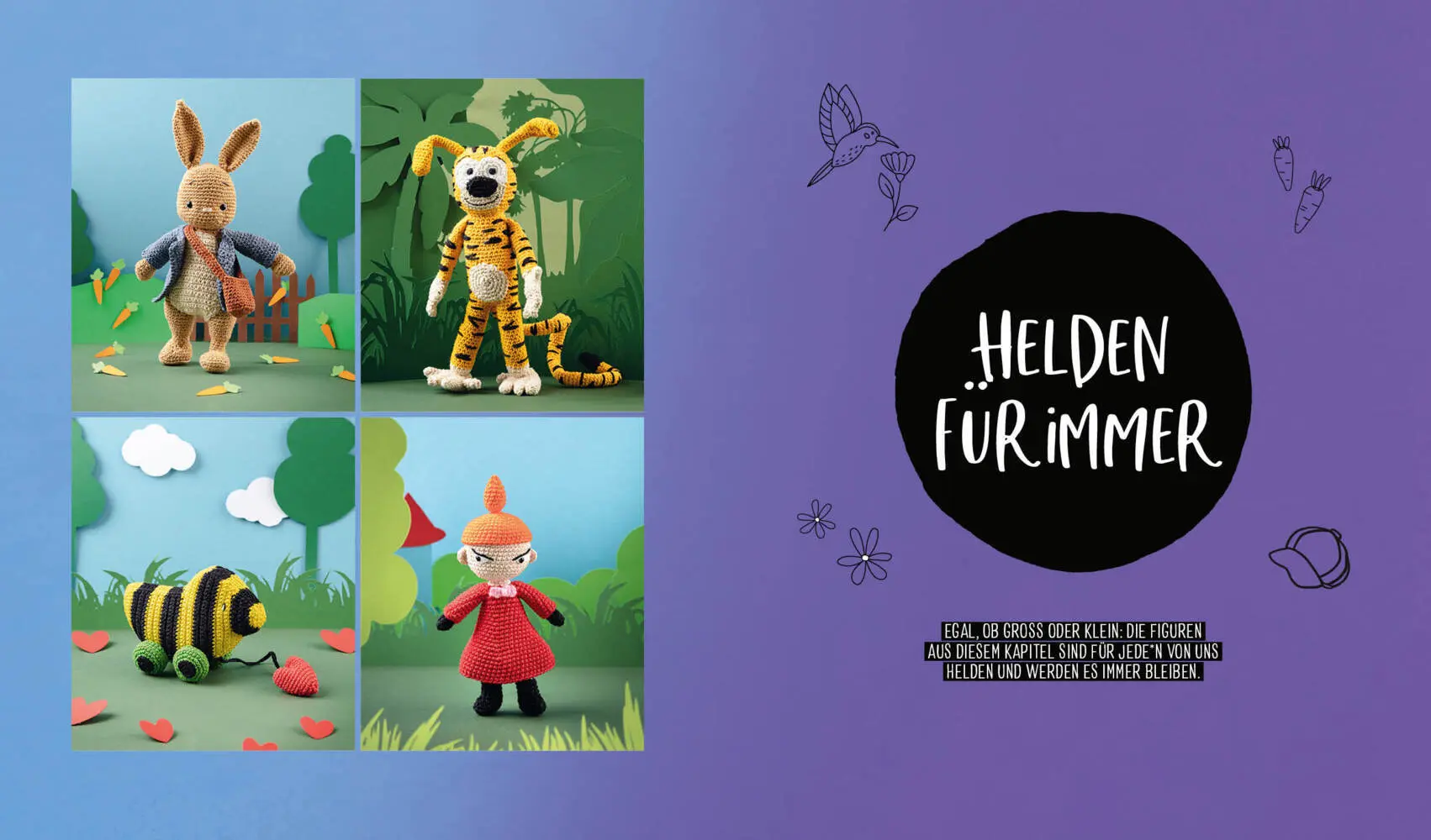 Bild: 9783745930245 | Helden der Kindheit - Die bunte Amigurumi-Sammlung für Disney-Fans