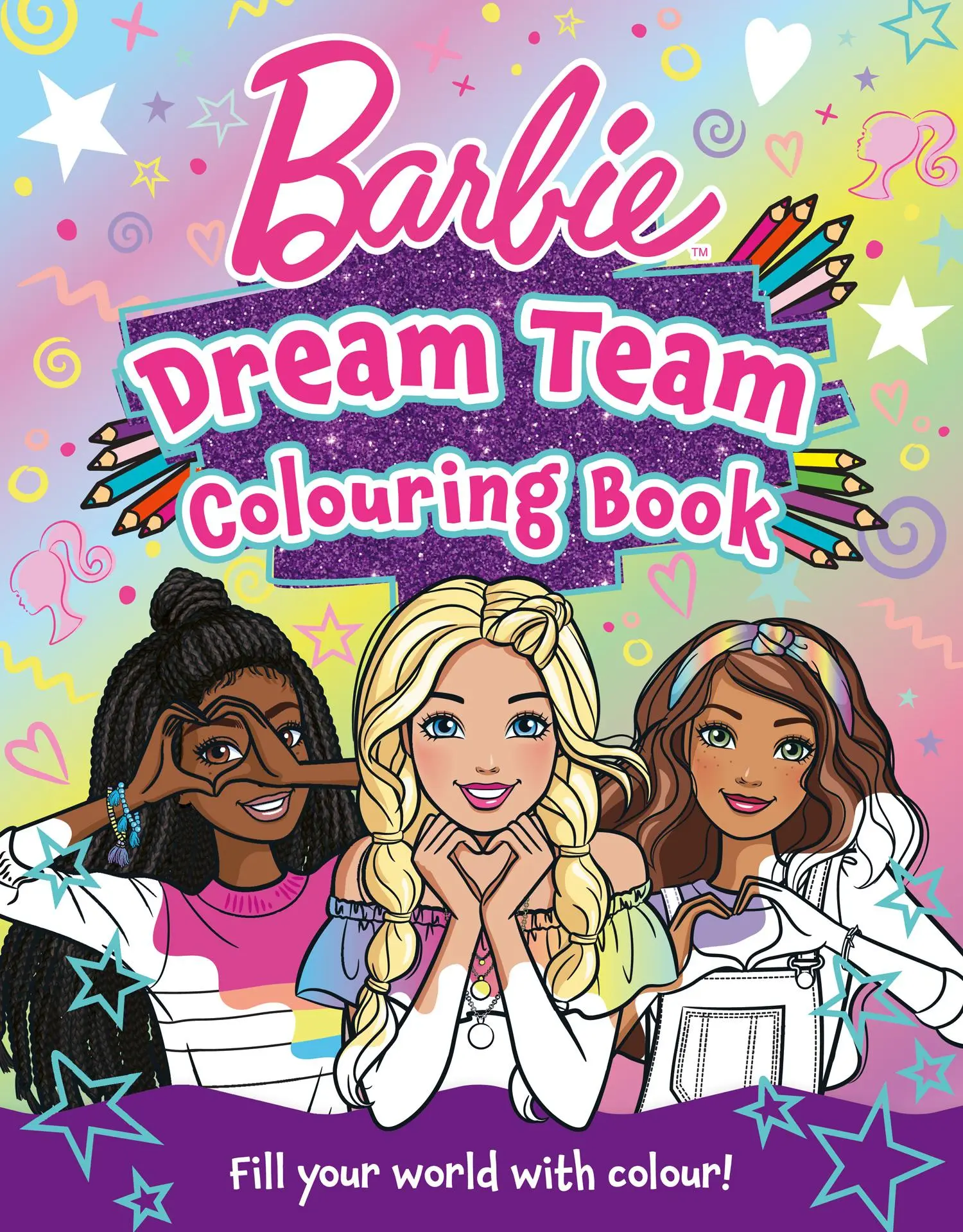 Cover: 9780008730345 | Barbie Dream Team Colouring Book | Barbie | Taschenbuch | 48 S. | 2025
