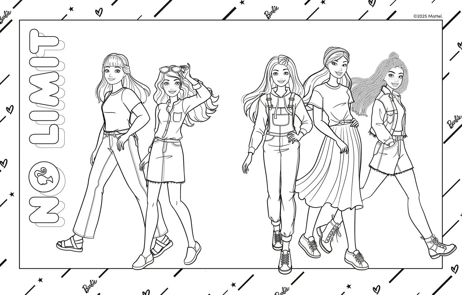 Bild: 9780008730345 | Barbie Dream Team Colouring Book | Barbie | Taschenbuch | 48 S. | 2025