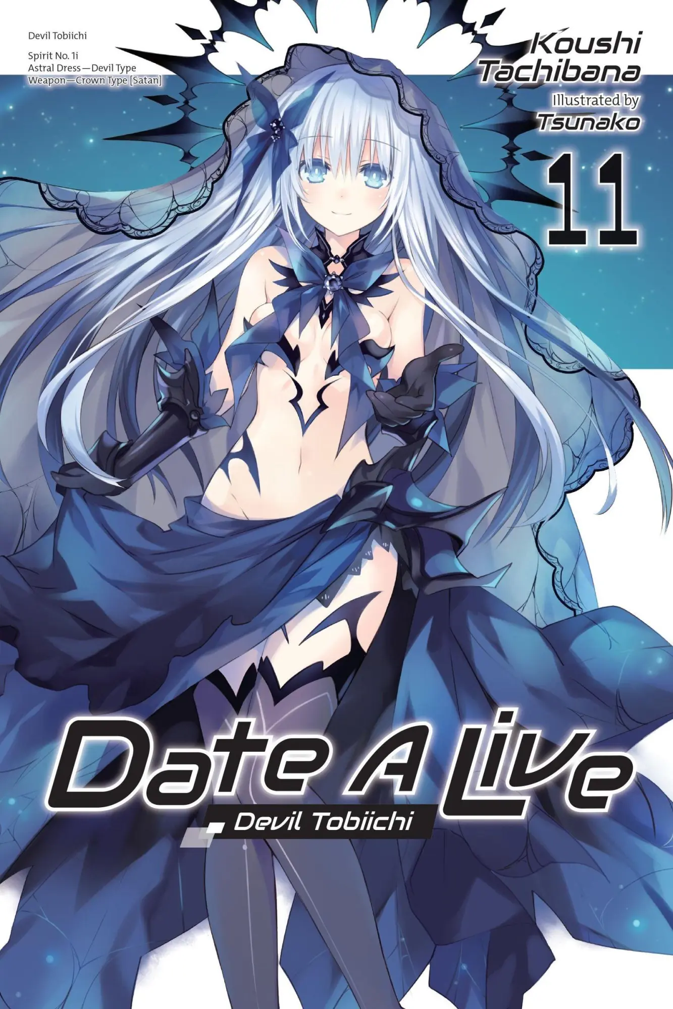 Cover: 9781975350345 | Date a Live, Vol. 11 (Light Novel) | Devil Tobiichi | Koushi Tachibana