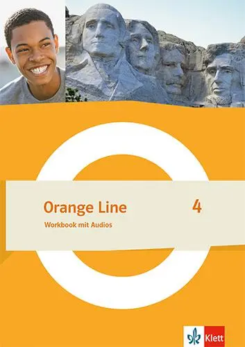 Cover: 9783125490345 | Orange Line 4. Worbook mit Audios Klasse 8 | Bundle | 1 Taschenbuch
