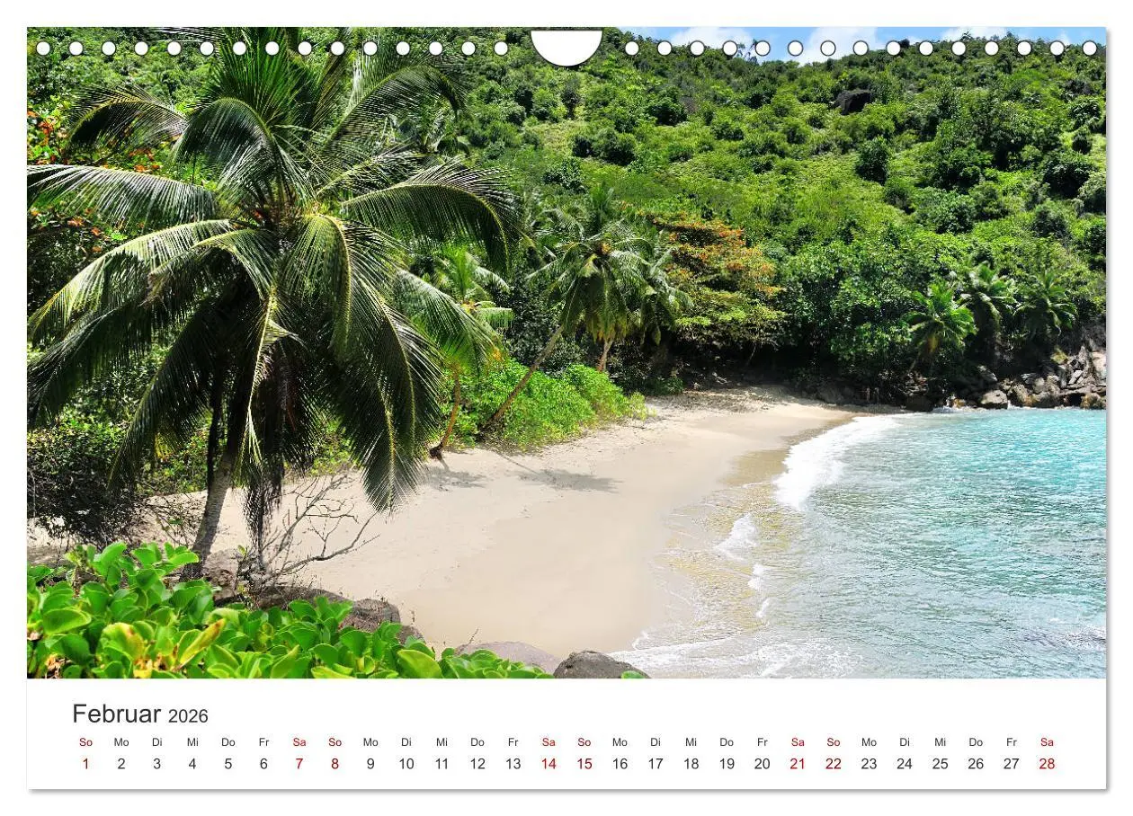 Bild: 9783457900345 | Traumstrände der Seychellen (Wandkalender 2026 DIN A4 quer),...