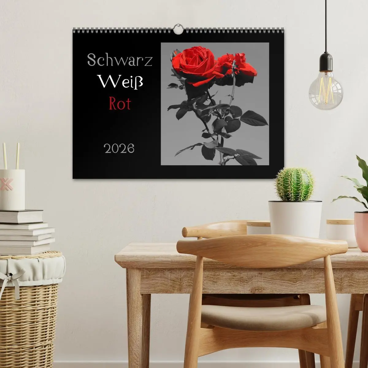 Bild: 9783516230345 | Schwarz-Weiß-Rot (Wandkalender 2026 DIN A3 quer), CALVENDO...