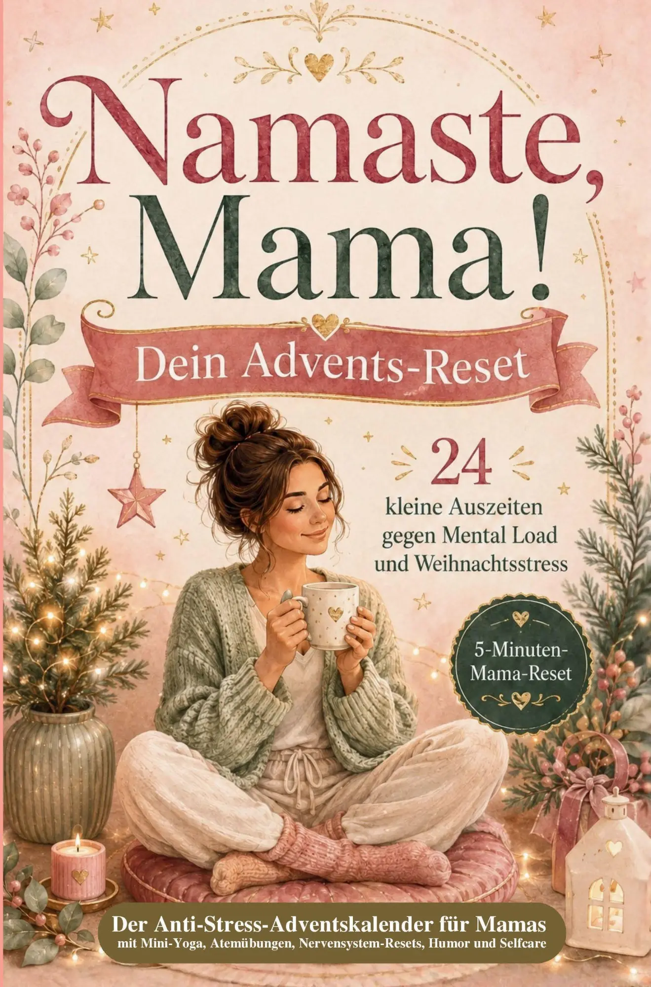 Cover: 9783693830345 | Namaste, Mama! Der Anti-Stress-Adventskalender mit 24 kleinen...