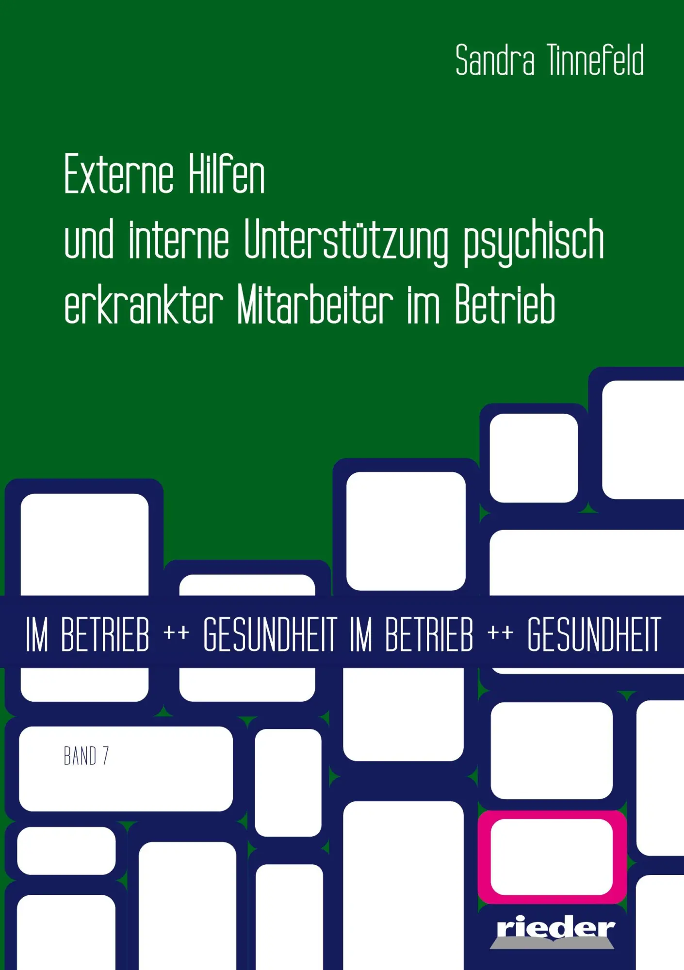 Cover: 9783949340345 | Externe Hilfen und interne Unterstützung psychisch erkrankter...