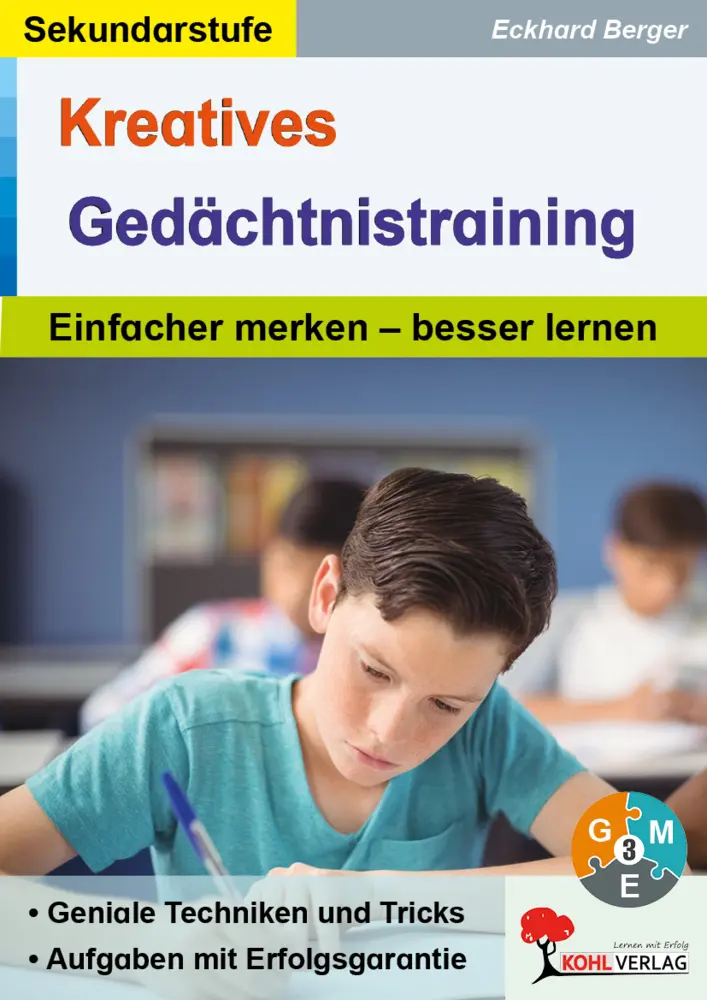 Cover: 9783966240345 | Kreatives Gedächtnistraining / Sekundarstufe | Eckhard Berger | Buch