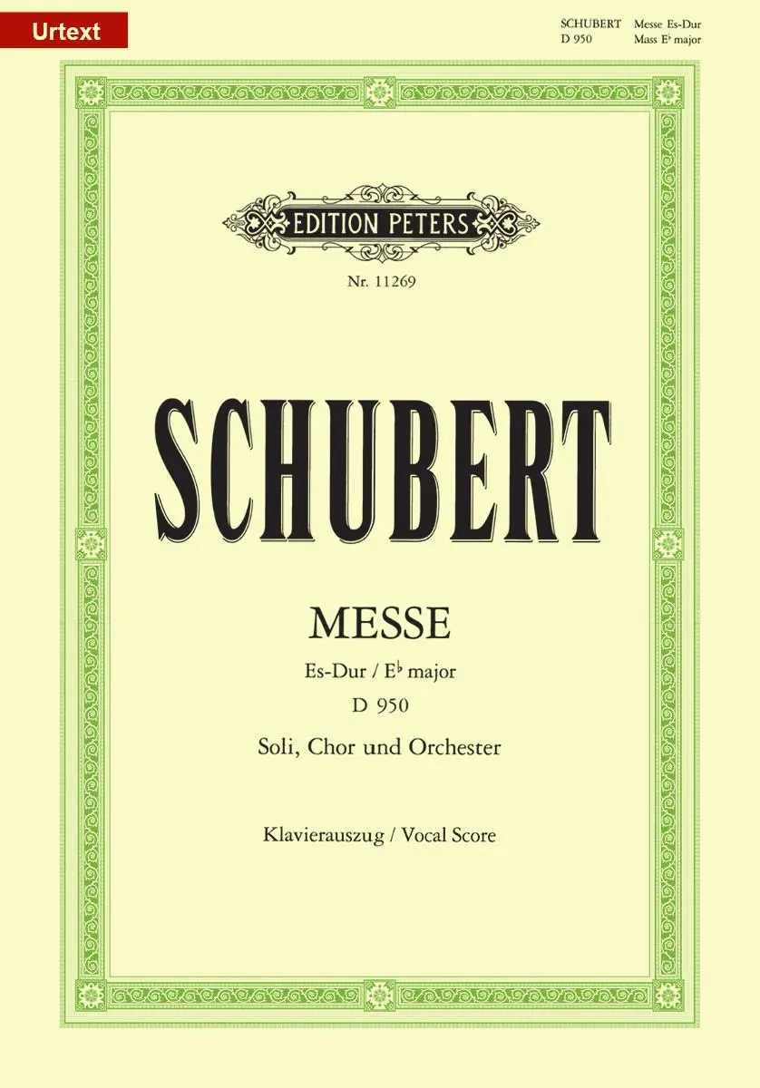 Cover: 9790014110345 | Mass E Flat D950 (Vocal Score) | Franz Schubert | Taschenbuch | 2022
