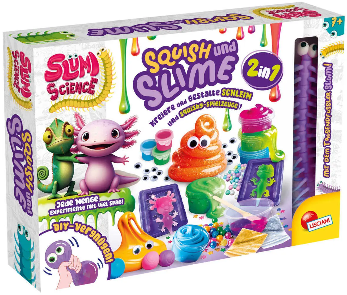 Bild: 8008324110445 | SLUMI SCIENCE SQUISH Schleim 2:1 | Kartonschachtel | DE110360 | 2025