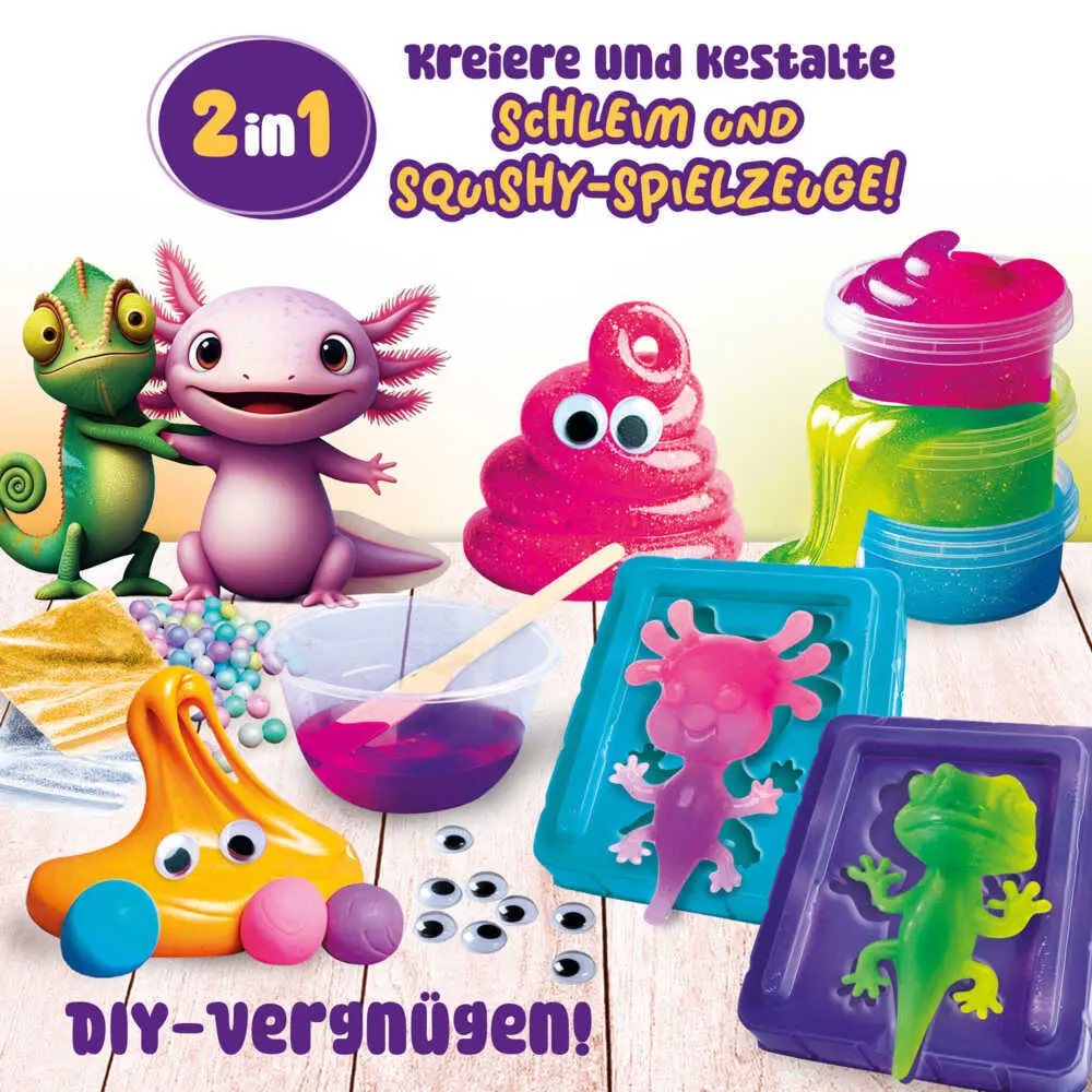 Bild: 8008324110445 | SLUMI SCIENCE SQUISH Schleim 2:1 | Kartonschachtel | DE110360 | 2025