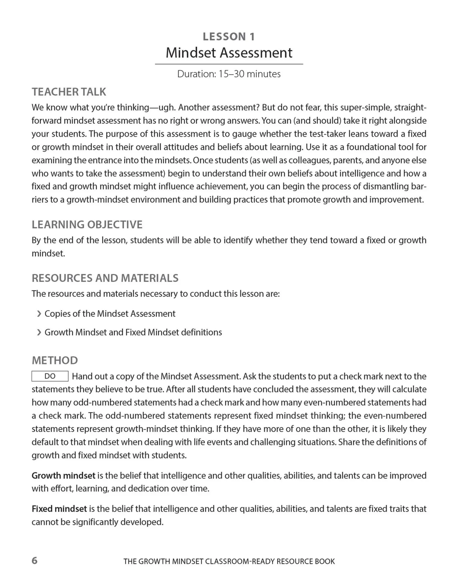Bild: 9781646040445 | The Growth Mindset Classroom-Ready Resource Book | Annie Brock (u. a.)