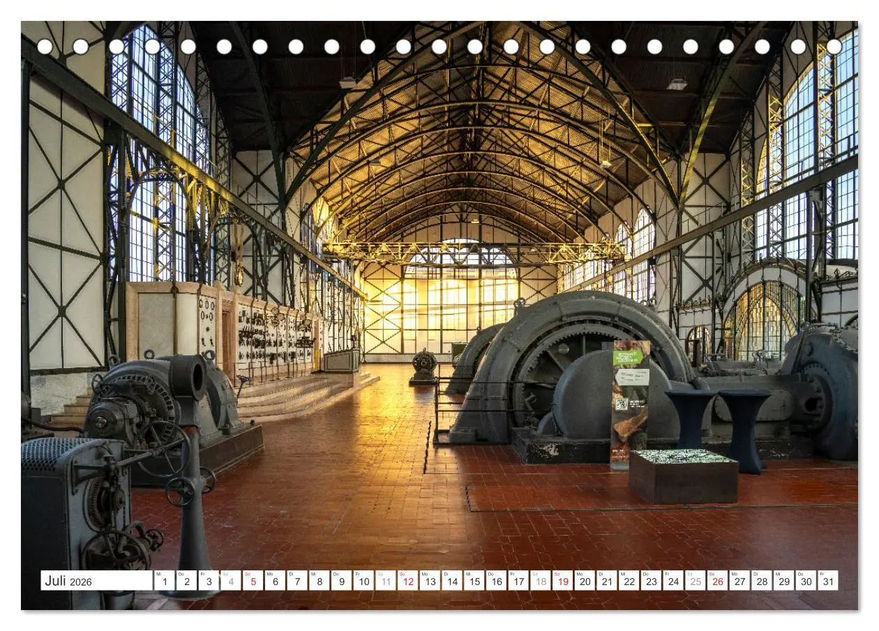 Bild: 9783457440445 | Die Zechen im Ruhrpott (Tischkalender 2026 DIN A5 quer), CALVENDO...