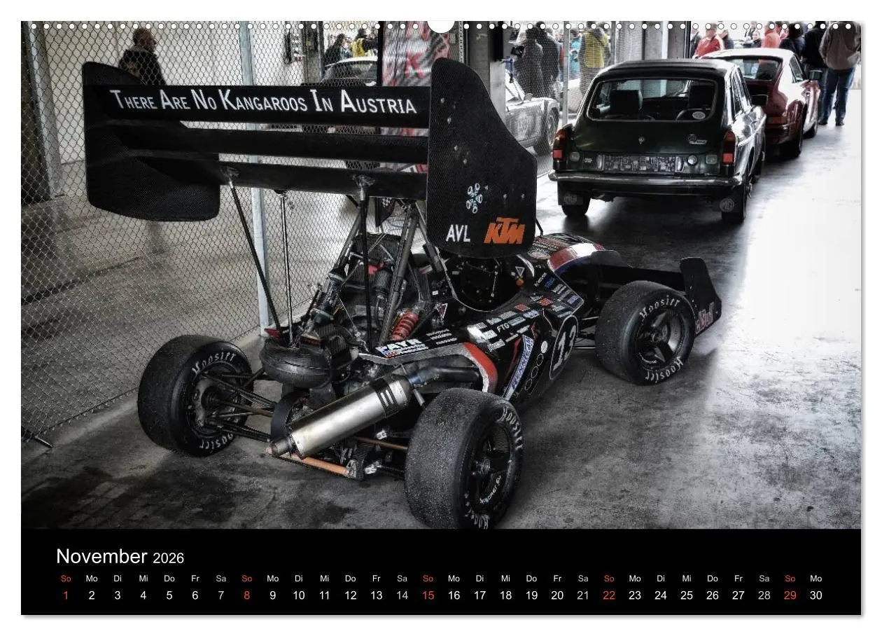 Bild: 9783516150445 | Raceday (hochwertiger Premium Wandkalender 2026 DIN A2 quer),...
