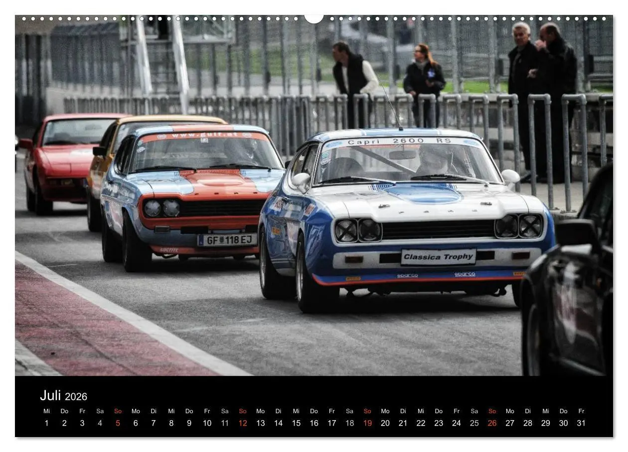 Bild: 9783516150445 | Raceday (hochwertiger Premium Wandkalender 2026 DIN A2 quer),...