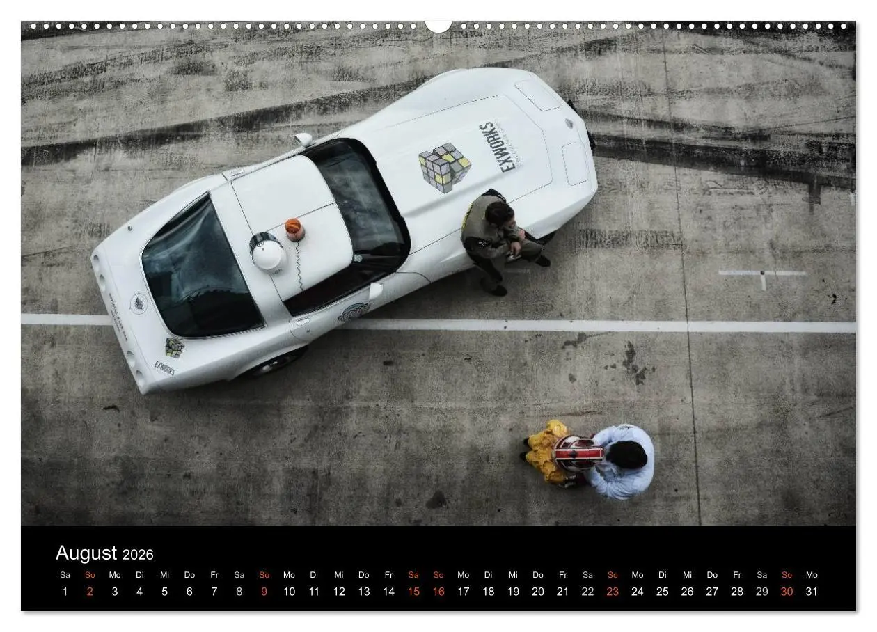Bild: 9783516150445 | Raceday (hochwertiger Premium Wandkalender 2026 DIN A2 quer),...