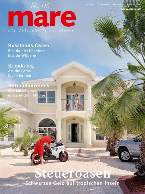 Cover: 9783866480445 | Steueroasen | mare - die Zeitschrift der Meere 110 | Nikolaus Gelpke