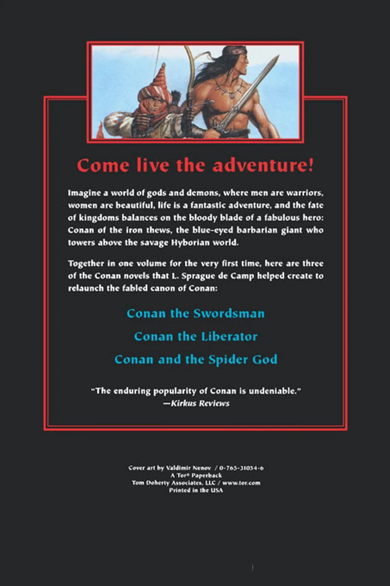 Rückseite: 9780765310545 | Sagas of Conan | L. Sprague De Camp (u. a.) | Taschenbuch | Englisch