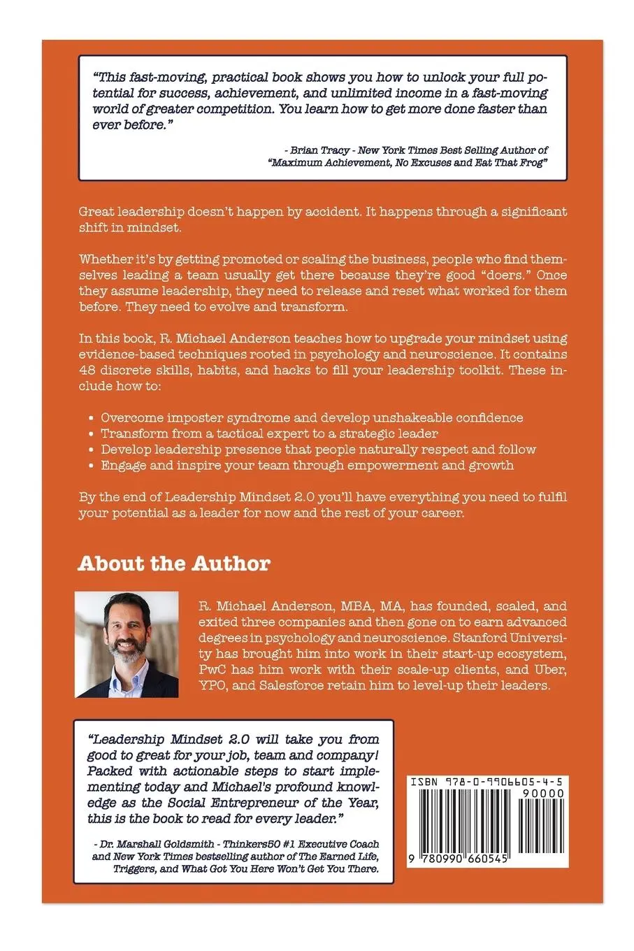 Rückseite: 9780990660545 | Leadership Mindset 2.0 | R. Michael Anderson | Taschenbuch | Englisch