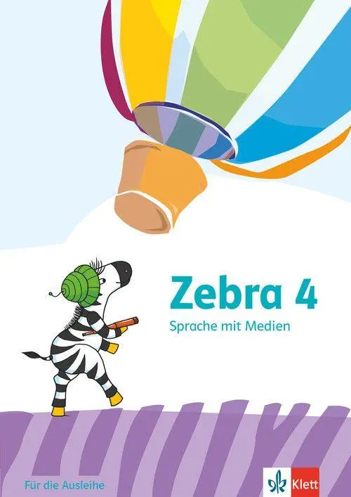 Cover: 9783122710545 | Zebra 4. Arbeitsheft Sprache mit Medien (Ausleihmaterial) Klasse 4