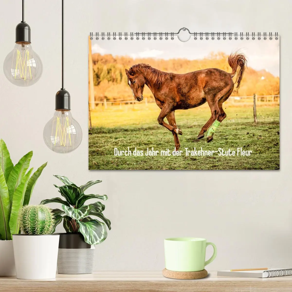 Bild: 9783457740545 | Durch das Jahr mit der Trakehner-Stute Fleur (Wandkalender 2026 DIN...