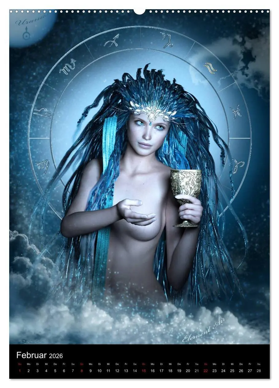 Bild: 9783516450545 | Unter Sternen geboren - Fantasy Tierkreis im Zeichen der Frau...