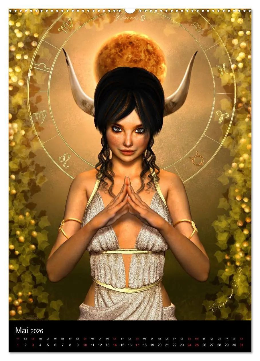Bild: 9783516450545 | Unter Sternen geboren - Fantasy Tierkreis im Zeichen der Frau...