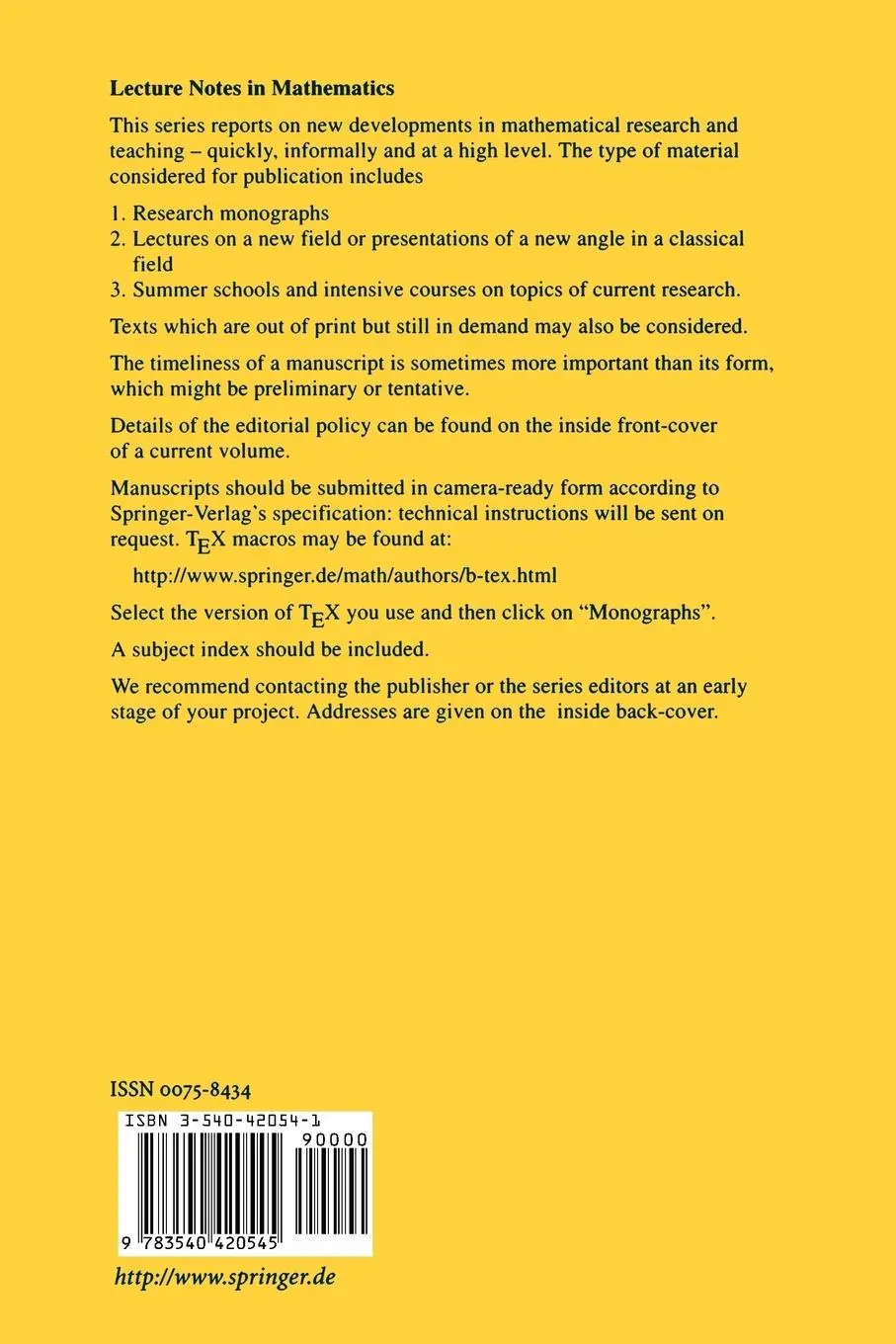 Rückseite: 9783540420545 | Continuous Bounded Cohomology of Locally Compact Groups | Monod | Buch