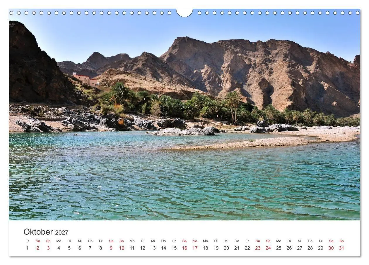 Bild: 9783569850545 | Sultanat Oman - Land des Orients (Wandkalender 2027 DIN A3 quer),...