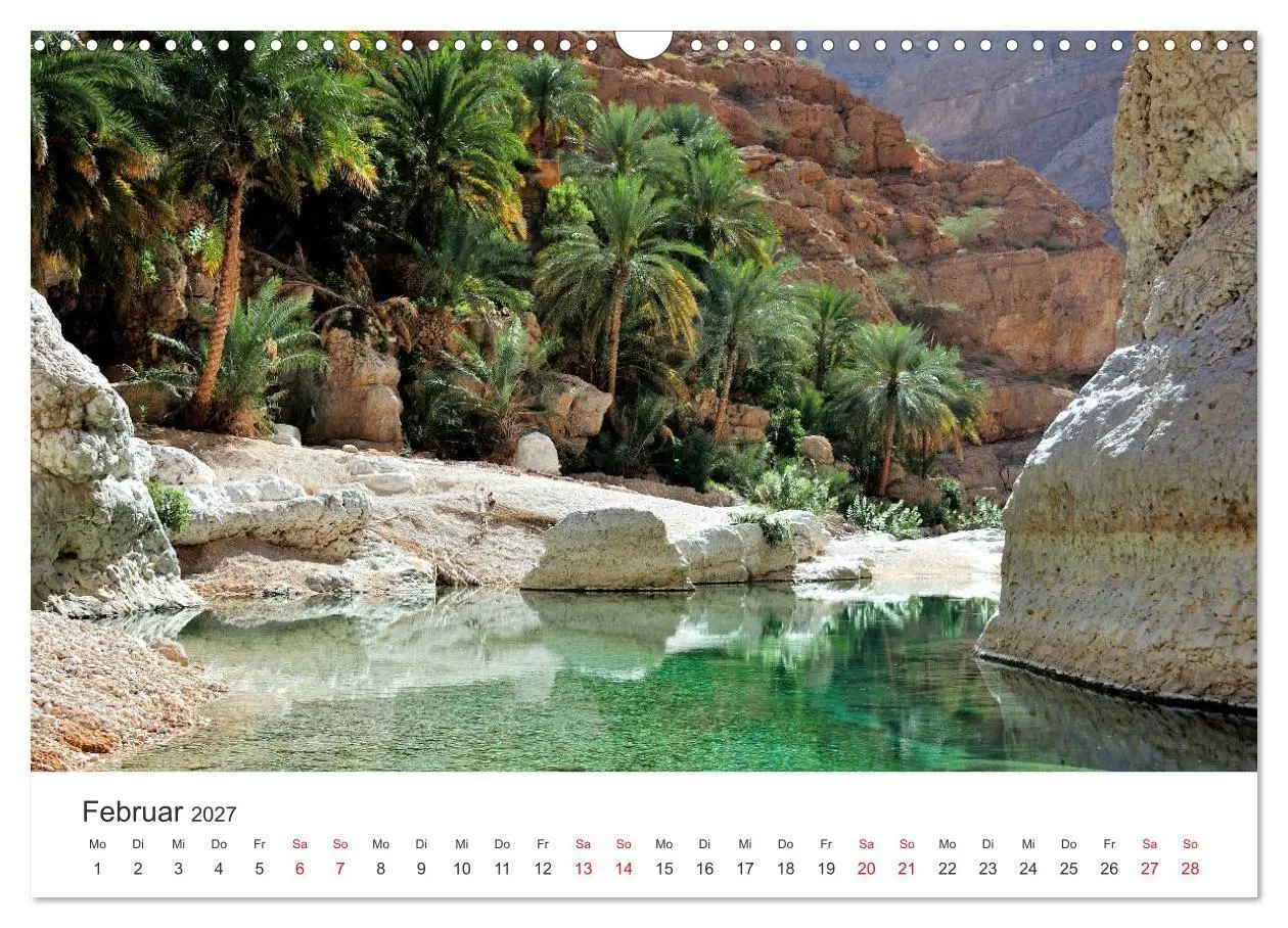 Bild: 9783569850545 | Sultanat Oman - Land des Orients (Wandkalender 2027 DIN A3 quer),...
