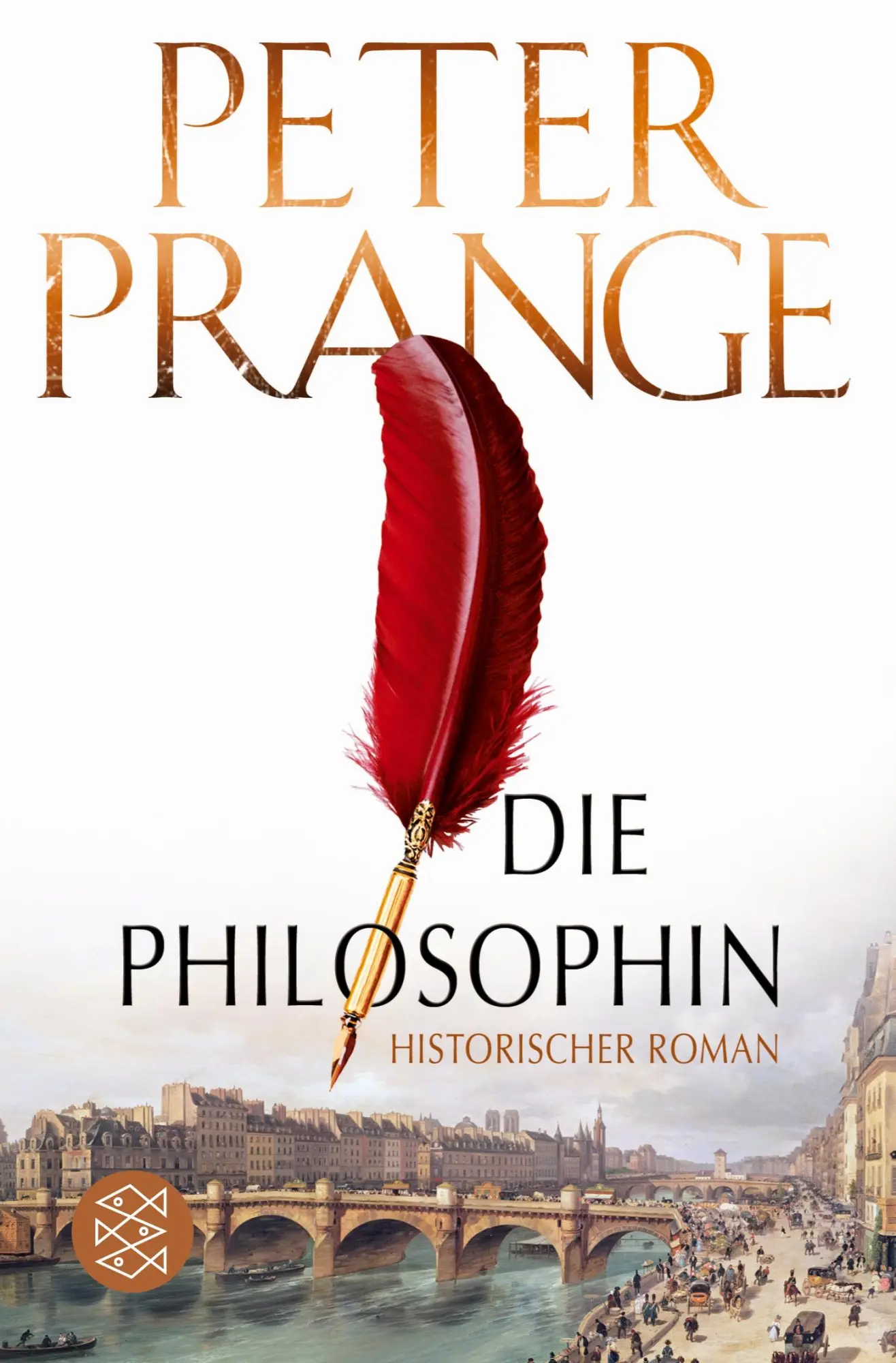 Cover: 9783596030545 | Die Philosophin | Historischer Roman | Peter Prange | Taschenbuch