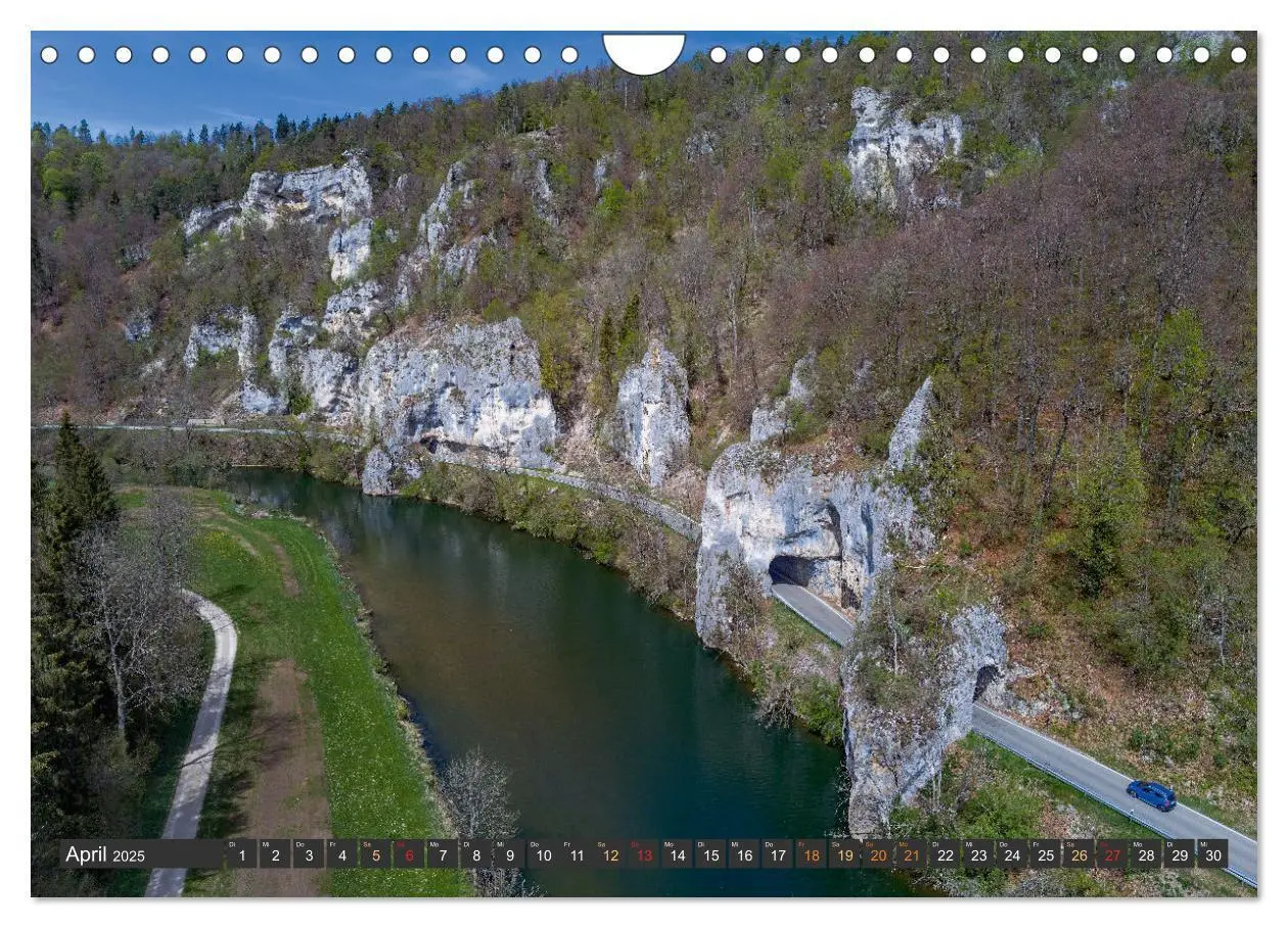 Bild: 9783383860645 | Große Landschaft Obere Donau (Wandkalender 2025 DIN A4 quer),...
