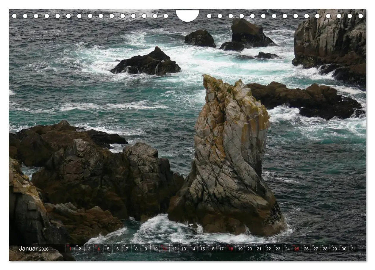 Bild: 9783457970645 | Fels in der Brandung (Wandkalender 2026 DIN A4 quer), CALVENDO...