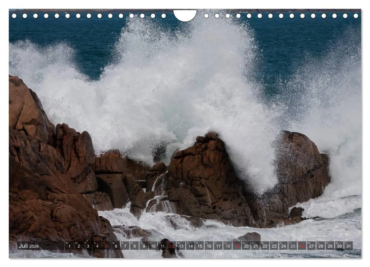 Bild: 9783457970645 | Fels in der Brandung (Wandkalender 2026 DIN A4 quer), CALVENDO...