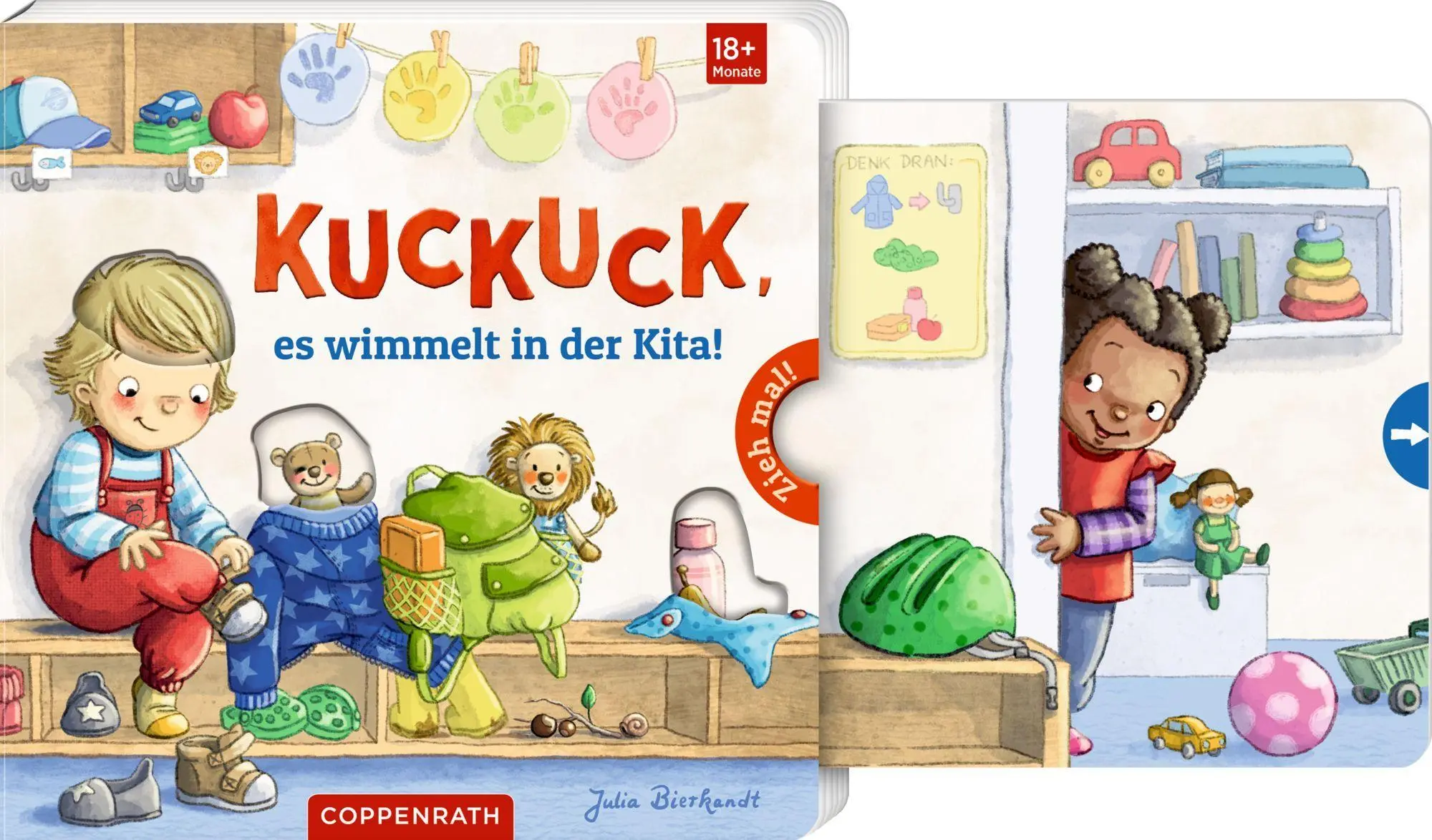Cover: 9783649650645 | Zieh mal! Kuckuck, es wimmelt in der Kita! | Julia Bierkandt | Buch