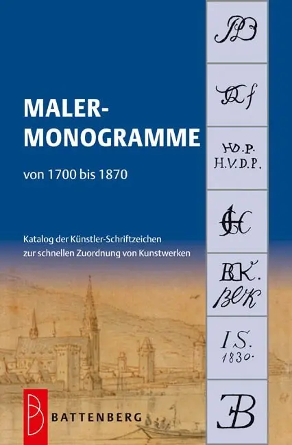 Cover: 9783866460645 | Malermonogramme von 1700 bis 1870 | Petra Hoftichová | Taschenbuch