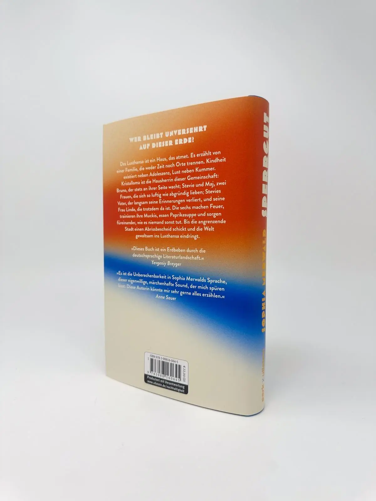 Bild: 9783988160645 | Sperrgut | Sophia Merwald | Buch | 304 S. | Deutsch | 2026