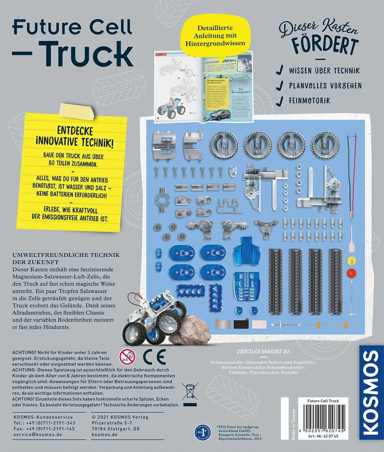 Bild: 4002051620745 | Future Cell-Truck | Experimentierkasten | Spiel | Brettspiel | 620745