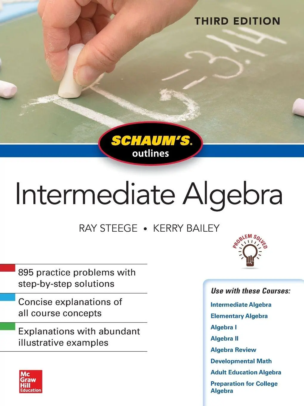 Cover: 9781260120745 | Schaum's Outline of Intermediate Algebra, Third Edition | Taschenbuch