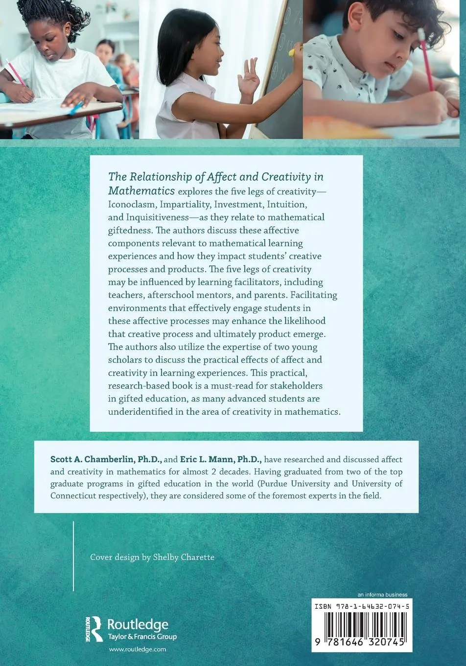 Rückseite: 9781646320745 | The Relationship of Affect and Creativity in Mathematics | Taschenbuch