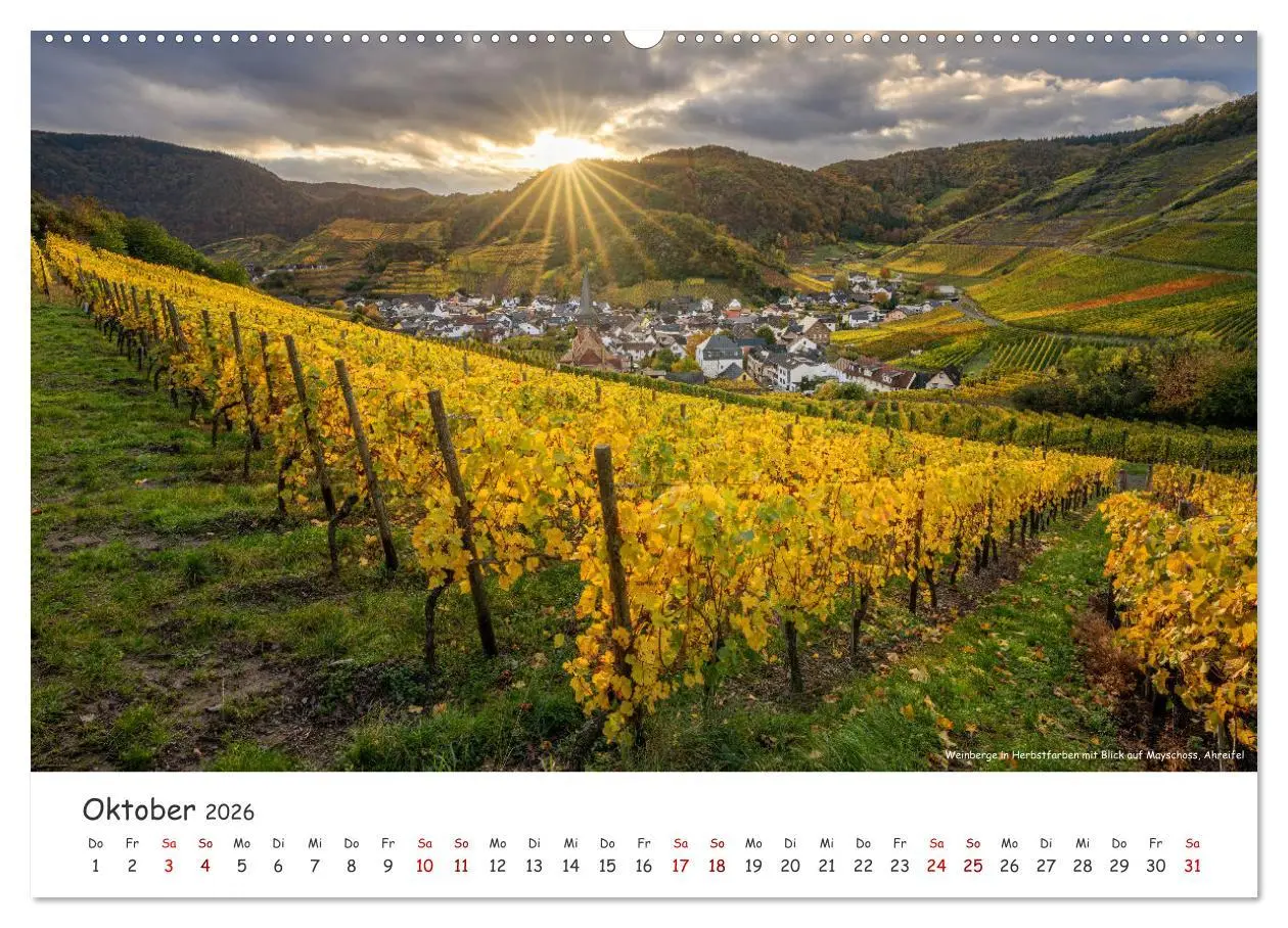 Bild: 9783457270745 | Heimat Entdecken - Eifel (Wandkalender 2026 DIN A2 quer), CALVENDO...