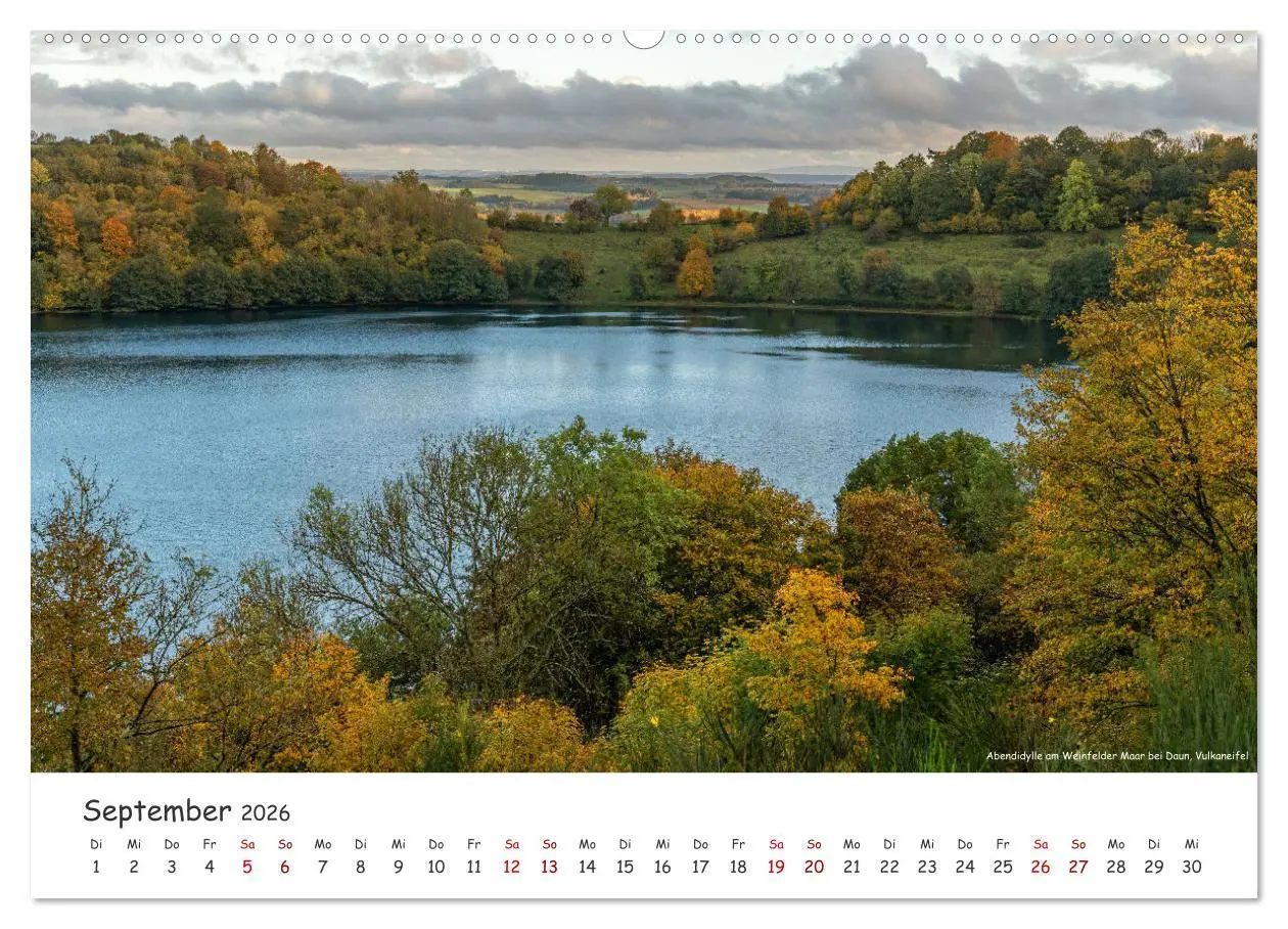 Bild: 9783457270745 | Heimat Entdecken - Eifel (Wandkalender 2026 DIN A2 quer), CALVENDO...