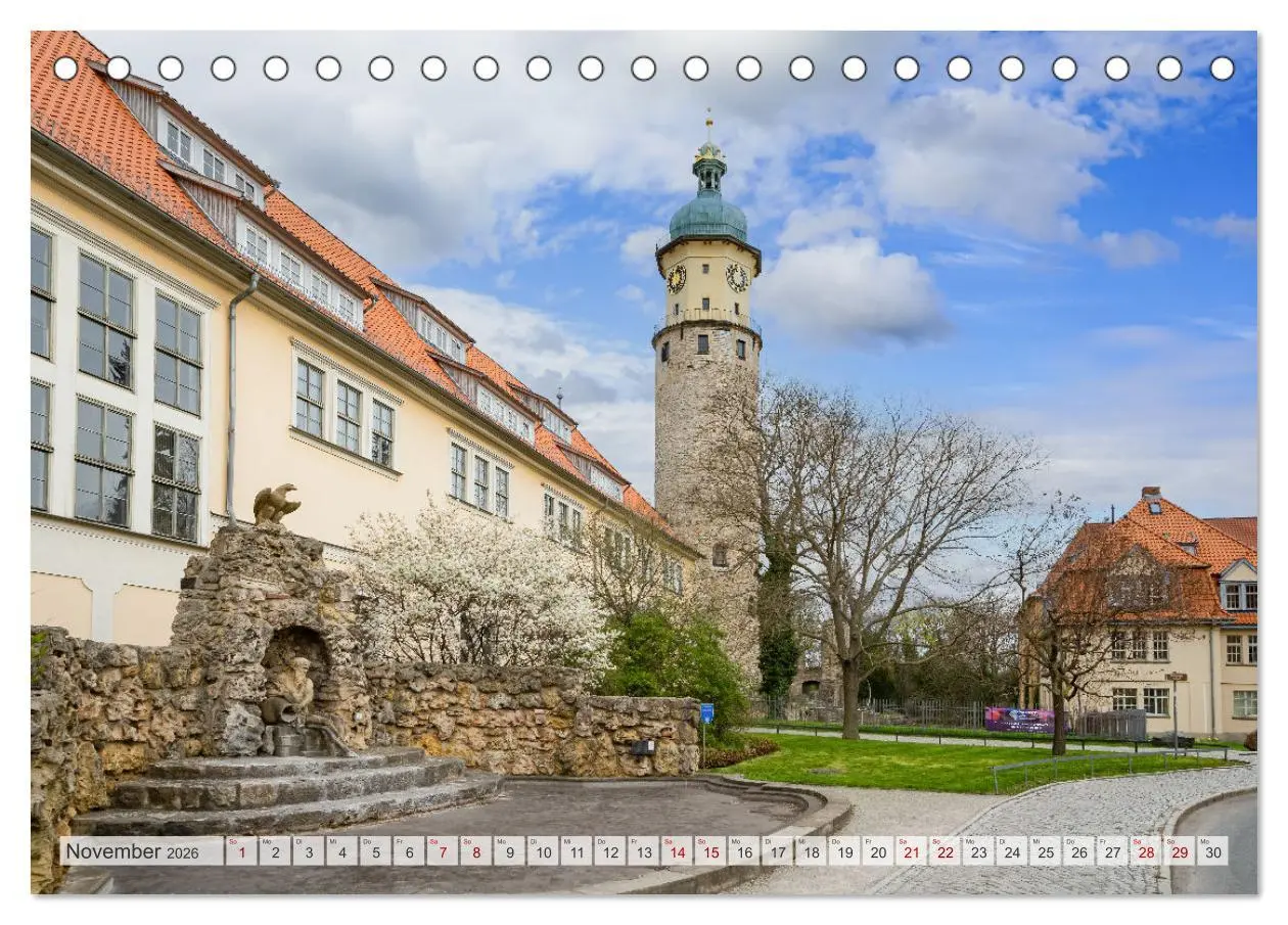 Bild: 9783457410745 | Arnstadt Impressionen (Tischkalender 2026 DIN A5 quer), CALVENDO...
