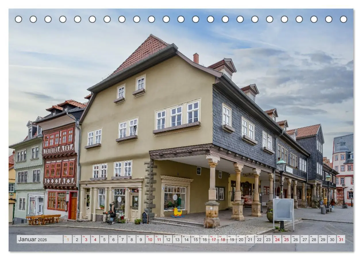Bild: 9783457410745 | Arnstadt Impressionen (Tischkalender 2026 DIN A5 quer), CALVENDO...